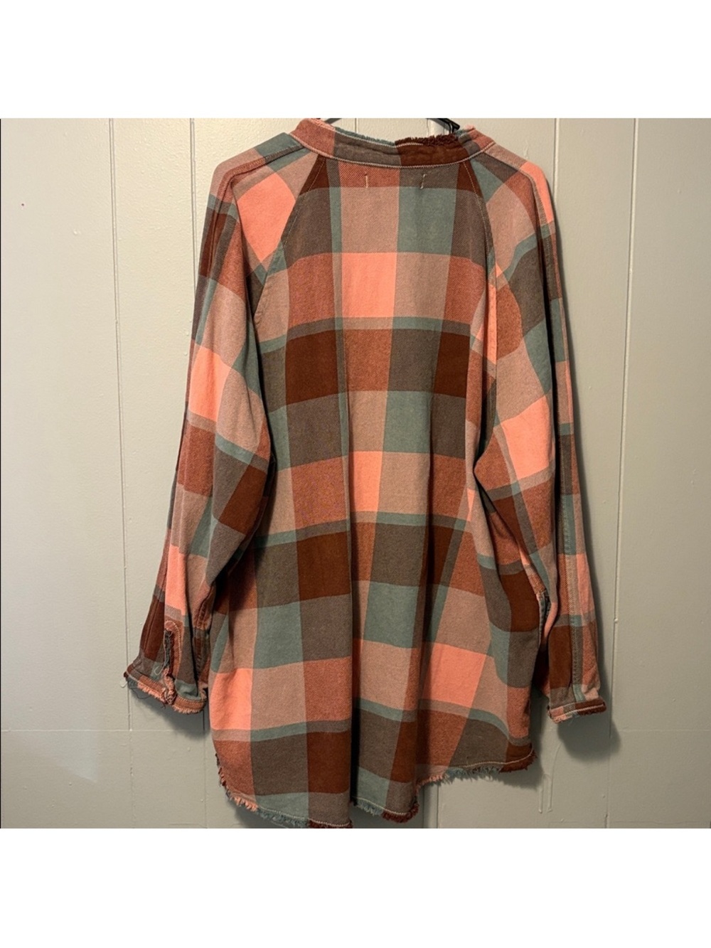 We The Free, Summer Daydream Plaid Button-Up Top - Picture 4 of 5